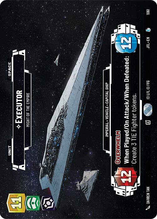 Executor - Might of the Empire Card Front