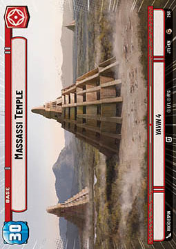 Massassi Temple // Experience Card Front