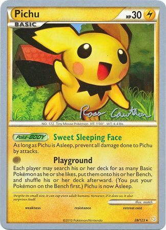 Pichu Card Front