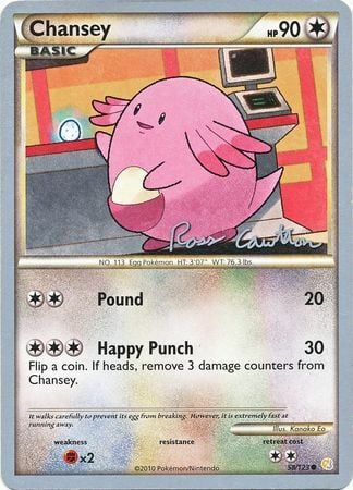 Chansey Card Front