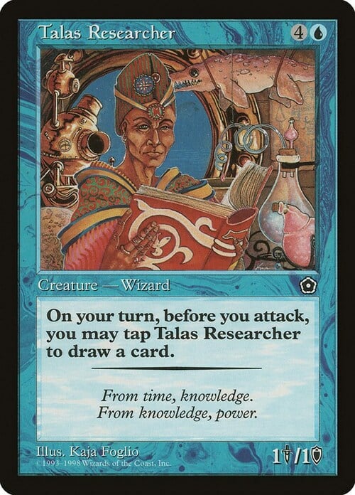 Ricercatore Talas Card Front