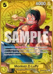 Monkey.D.Luffy (One Piece Japanese Version 2nd Anniversary Set) ST13-015