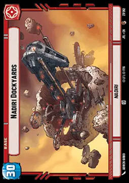 Nadiri Dockyards // X-Wing Token Card Front