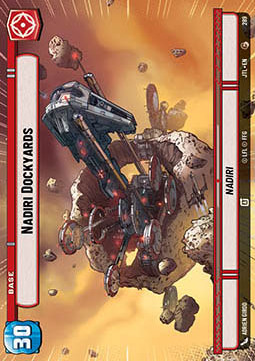 Nadiri Dockyards // TIE Fighter Token Card Front