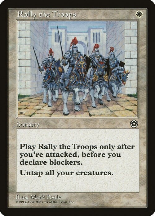 Rally the Troops Card Front