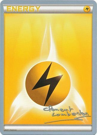 Lightning Energy Card Front