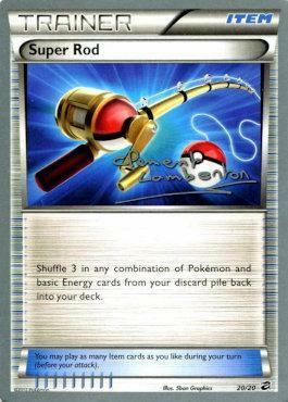 Super Rod Card Front