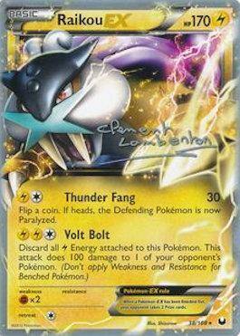 Raikou EX Card Front