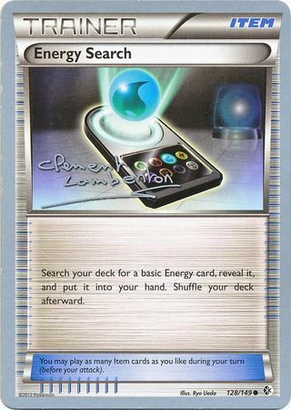 Energy Search Card Front