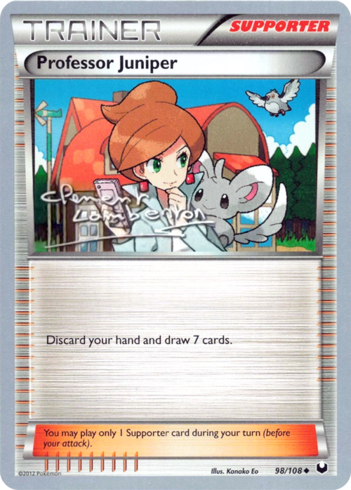 Professor Juniper Card Front