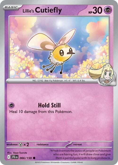 Lillie's Cutiefly Card Front