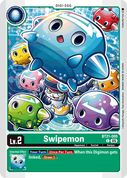 Swipemon Card Front