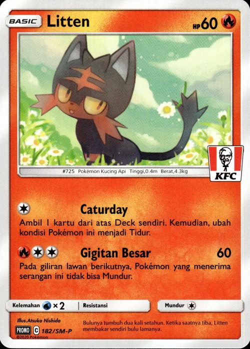Litten Card Front