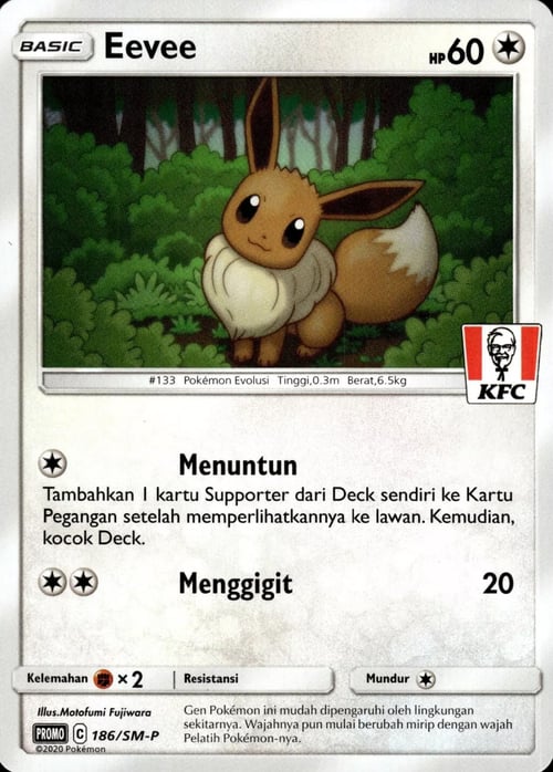 Eevee Card Front