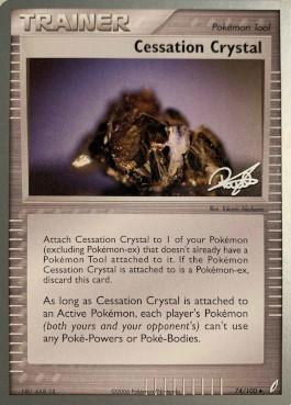 Cessation Crystal Card Front