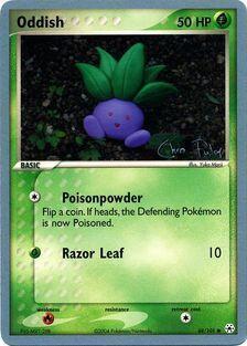 Oddish Card Front