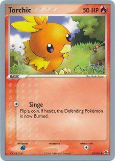 Torchic Card Front