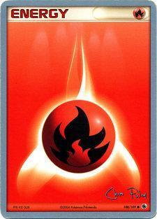 Fire Energy Card Front