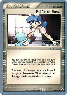 Pokemon Nurse Card Front