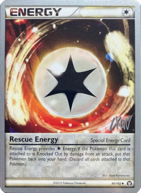 Rescue Energy Card Front