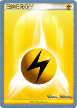 Lightning Energy Card Front