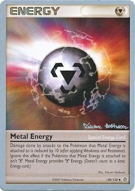 Metal Energy Card Front