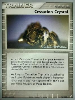 Cessation Crystal Card Front