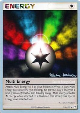 Multi Energy Card Front