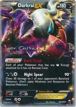Darkrai EX Card Front