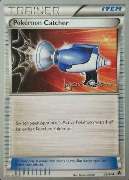 Pokemon Catcher Card Front