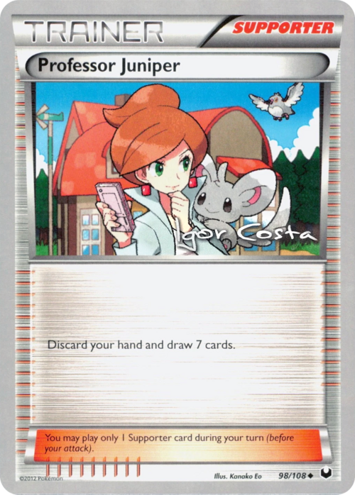 Professor Juniper Card Front