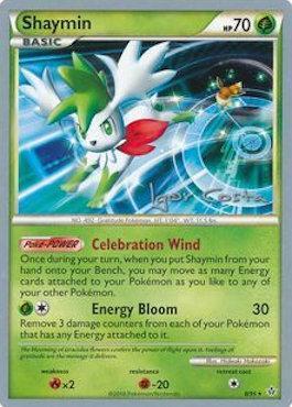 Shaymin Card Front
