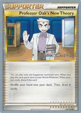 Professor Oak's New Theory Card Front