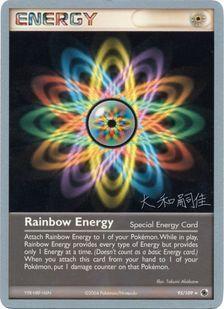 Rainbow Energy Card Front