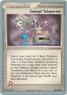 Swoop! Teleporter Frente