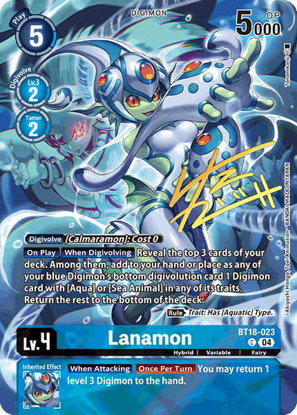 Lanamon Card Front