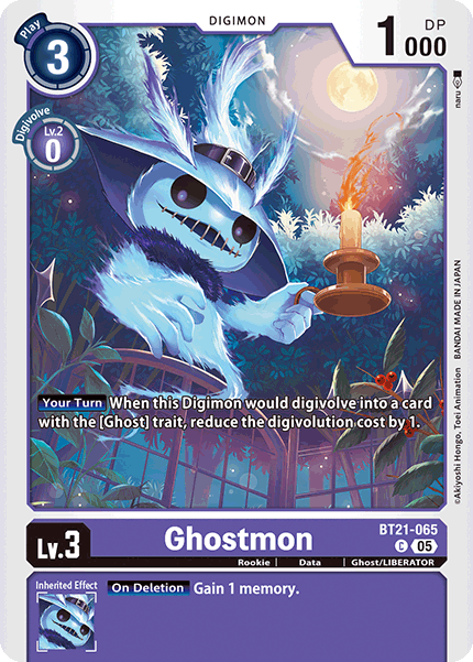 Ghostmon Card Front