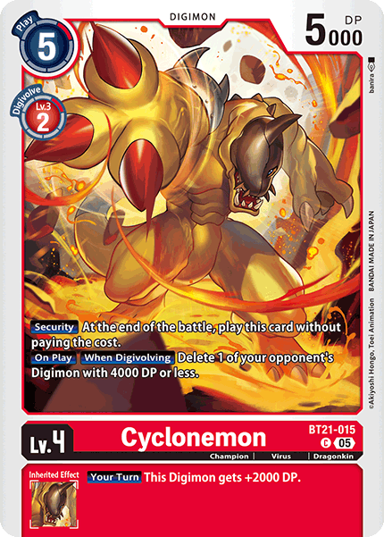 Cyclonemon Card Front
