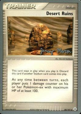 Desert Ruins Card Front