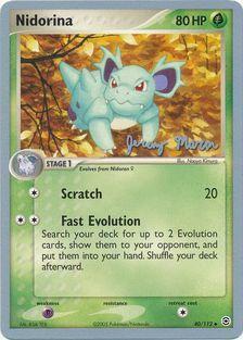 Nidorina Card Front