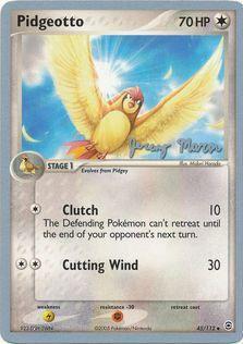 Pidgeotto Card Front