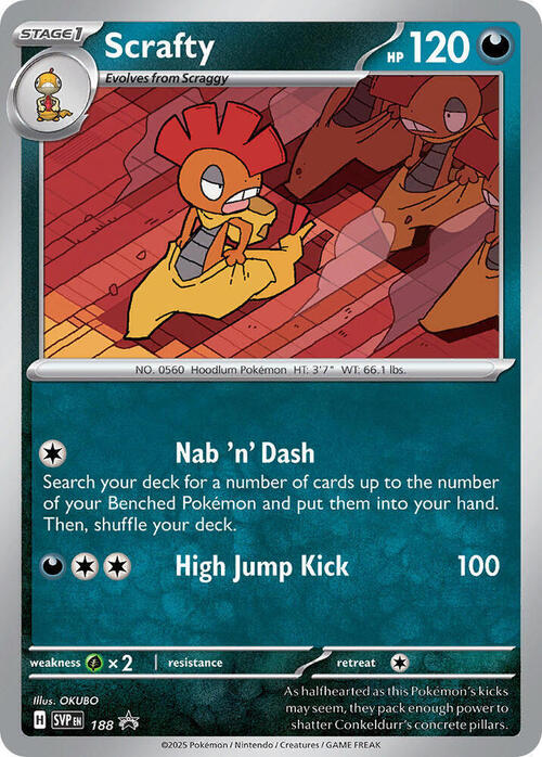 Scrafty Card Front