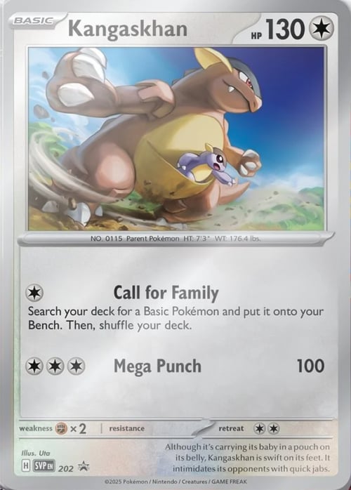 Kangaskhan Card Front