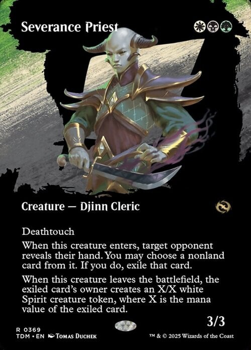 Sacerdotessa dell'Esilio Card Front