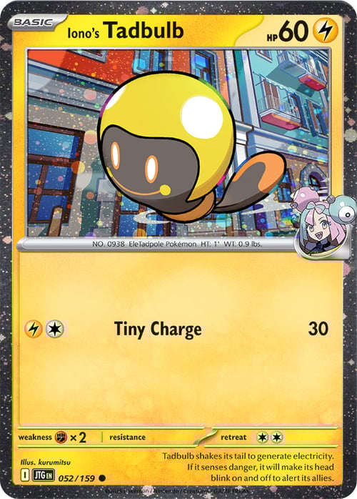 Iono's Tadbulb Card Front