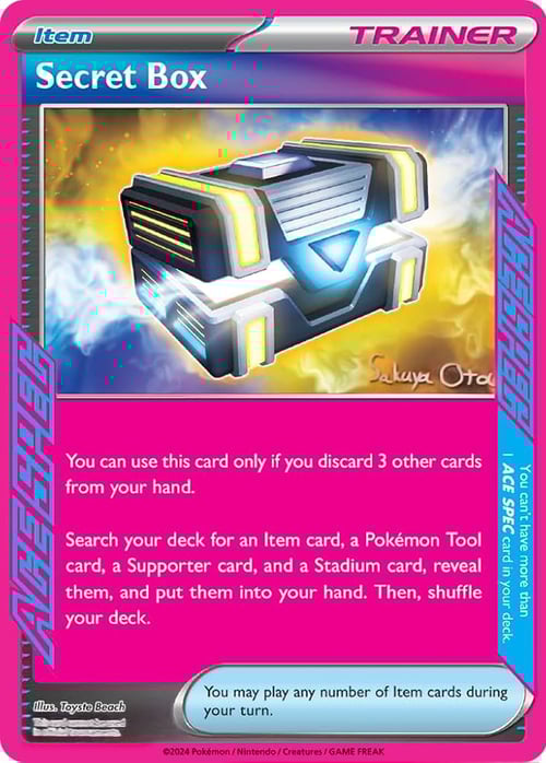 Scatola dei Segreti Card Front