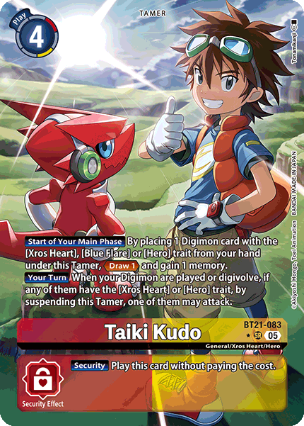Taiki Kudo Card Front