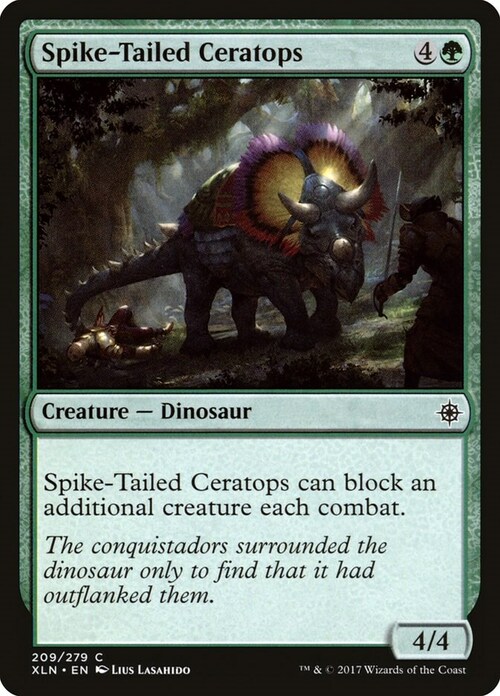 Triceratopo Codaguzza Card Front