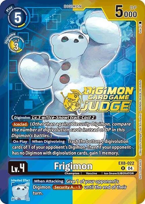 Frigimon Card Front