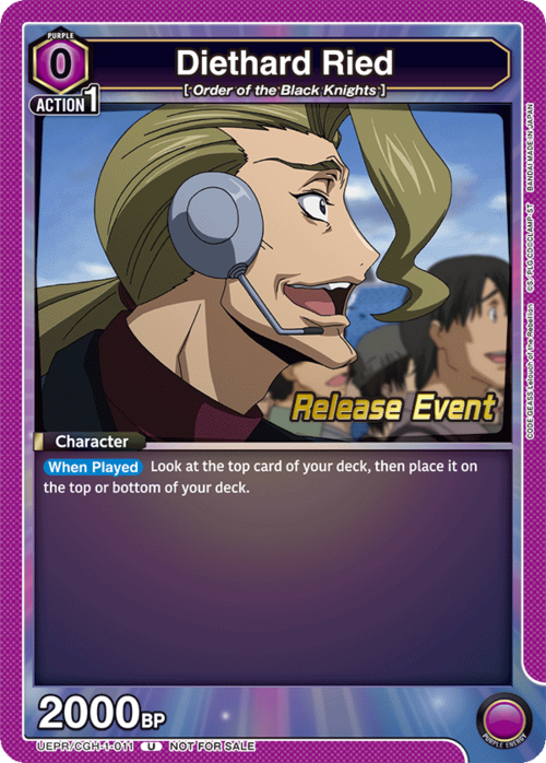 Diethard Ried Card Front